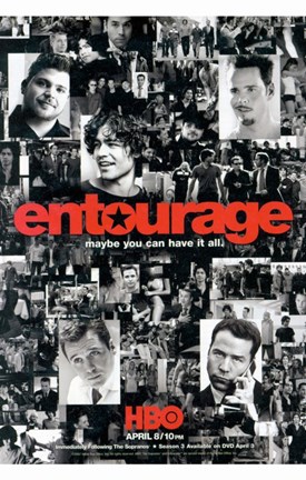 Framed Entourage, style J Print