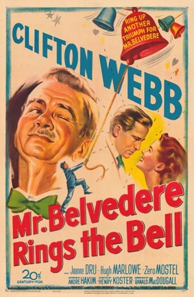 Framed Mr. Belvedere Rings the Bell Print