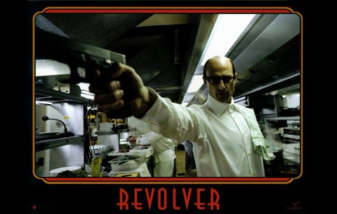 Framed Revolver Movie Mark Strong Print