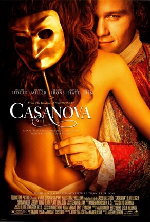 Framed Casanova - mask Print