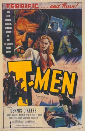 Framed T-Men Print