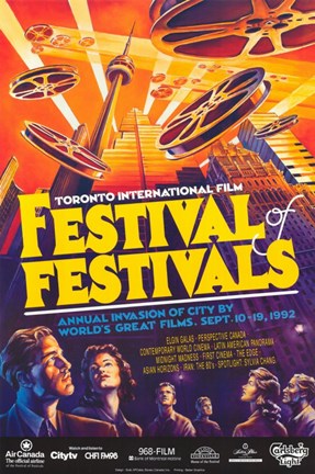 Framed Toronto International Film Festival 1992 Print