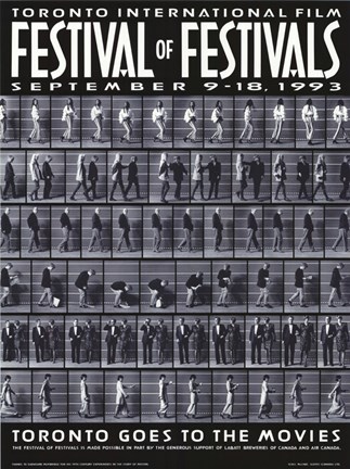 Framed Toronto International Film Festival 1993 Print
