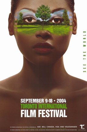 Framed Toronto International Film Festival 2004 Print