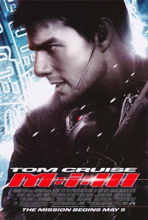 Framed Mission: Impossible III - side profile Print
