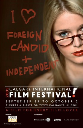Framed Calgary International Film Festival Poster Print