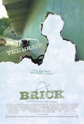 Framed Brick - The Brain Print