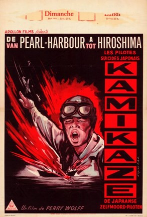 Framed Kamikaze Print