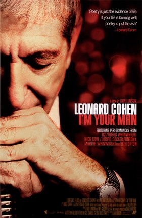 Framed Leonard Cohen I&#39;m Your Man Print