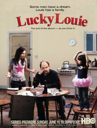 Framed Lucky Louie Print