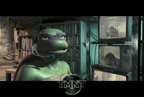 Framed Teenage Mutant Ninja Turtles Screenshot Print