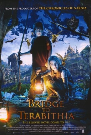 Framed Bridge to Terabithia Print