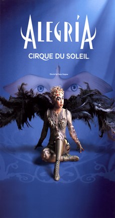 Framed Cirque du Soleil - Alegria? Print
