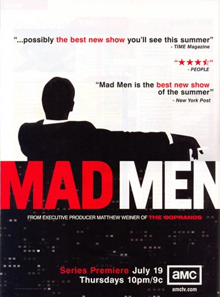 Framed Mad Men (TV) Critics Rave Print
