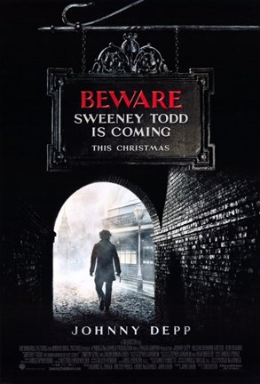Framed Sweeney Todd: The Demon Barber of Fleet Street Print