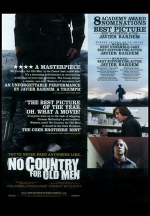 Framed No Country For Old Men Best Picture Print