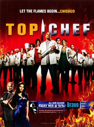 Framed Top Chef Print