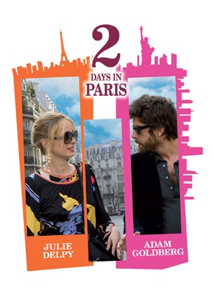 Framed 2 Days in Paris - Julie Delpy Print