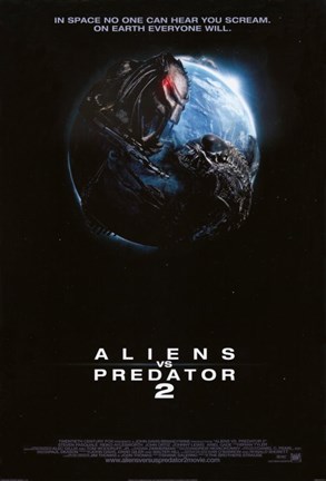Framed Aliens Vs. Predator 2: Requiem Print