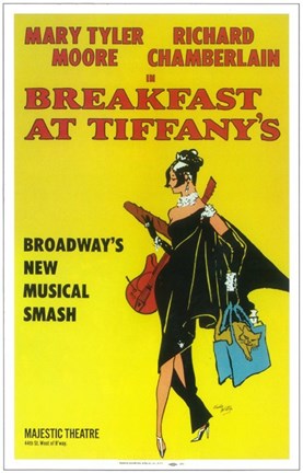 Framed Breakfast at Tiffanys (Broadway) Print