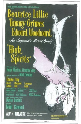 Framed High Spirits (Broadway) Print