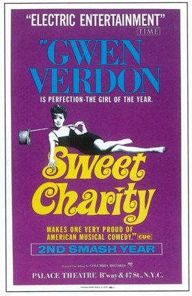 Framed Sweet Charity (Broadway) Print