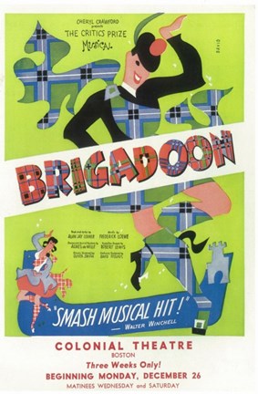 Framed Brigadoon (Broadway) Print