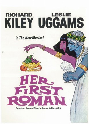 Framed Her First Roman (Broadway) Print
