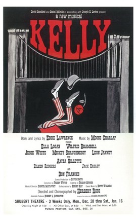 Framed Kelly (Broadway) Print