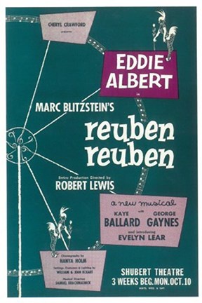 Framed Reuben Reuben (Broadway) Print