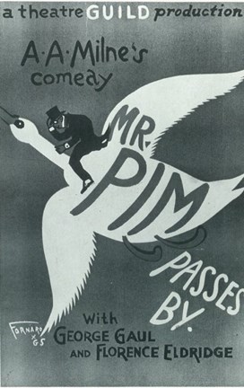 Framed Mr. Pim Passes By (Broadway) Print