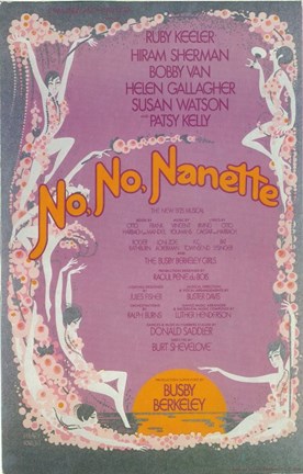 Framed No No Nanette (Broadway) Print