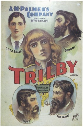 Framed Trilby (Broadway) Print
