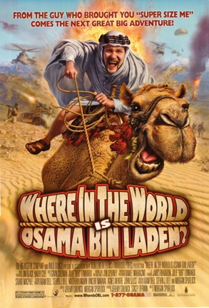 Framed Where in the World is Osama Bin Laden - camel back Print