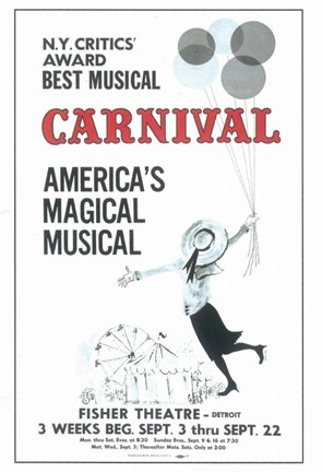 Framed Carnival (Broadway) Print
