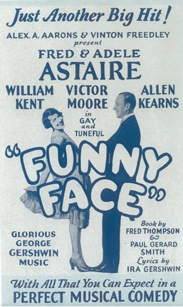 Framed Funny Face (Broadway) Print