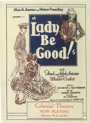 Framed Lady Be Good (Broadway) Print