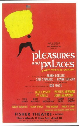 Framed Pleasures and Palaces (Broadway) Print