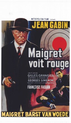 Framed Maigret Sees Red Print