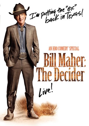 Framed Bill Maher: The Decider Print