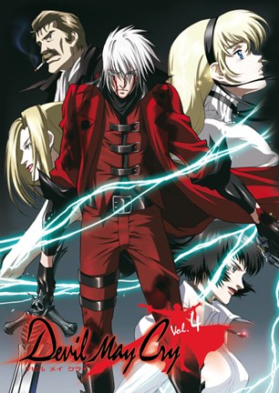 Framed Devil May Cry - characters Print