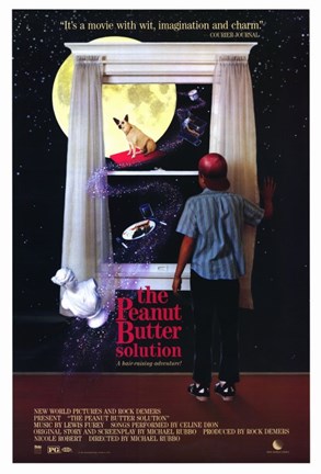 Framed Peanut Butter Solution Movie Print