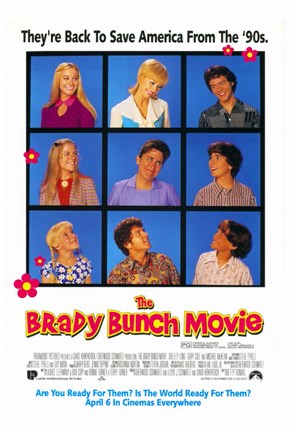 Framed Brady Bunch Movie Print
