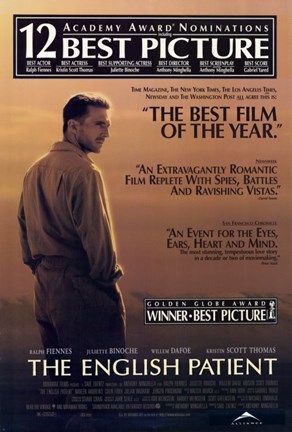 Framed English Patient - Winner best picture Print