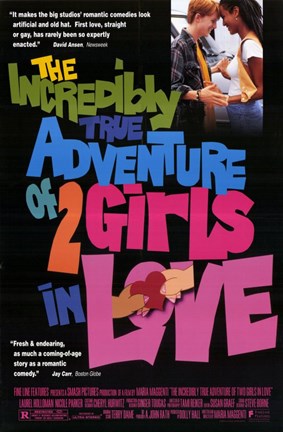 Framed Incredibly True Adventure of 2 Girls in Love Print
