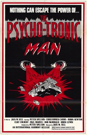 Framed Psycho-Tronic Man Print