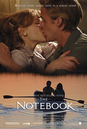 Framed Notebook Kiss Print