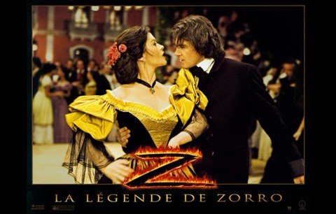 Framed Legend of Zorro - dancing Print