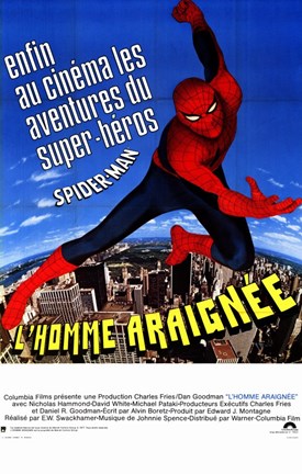 Framed Amazing Spider-Man - cartoon Print
