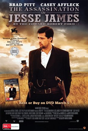 Framed Assassination of Jesse James by the Coward Robert Ford Print